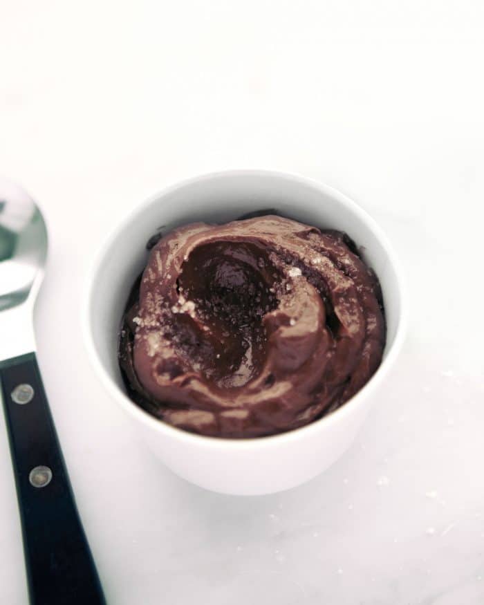 healthy chocolate pudding