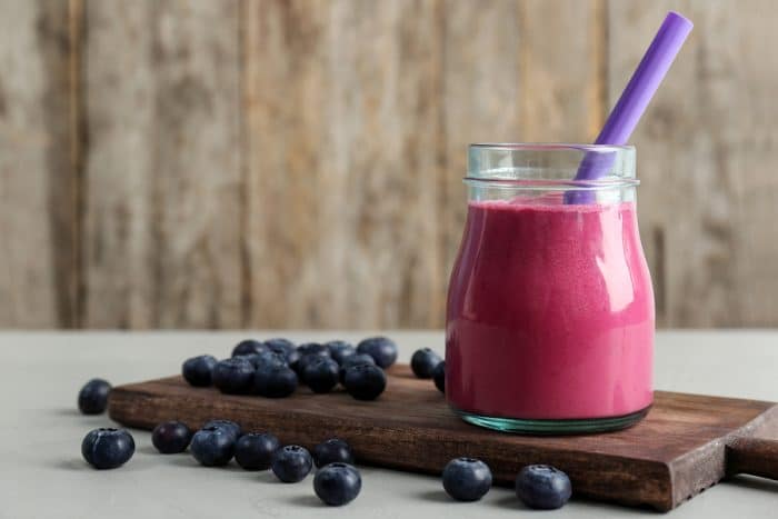 blueberry smoothie